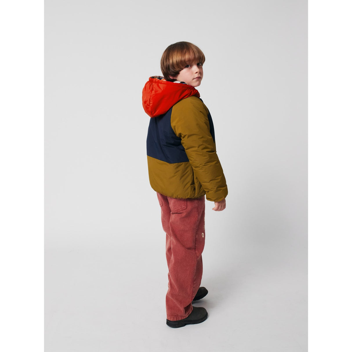 Bobo Choses Offwhite Doggy Mate All Over Reversible Anorak