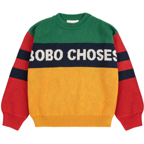 Bobo Choses Multicolor Color Block Jumper
