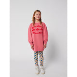 Bobo Choses Pink Have Fun Sweatshirt Dress