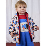 Bobo Choses Multicolor Doggy Mate All Over Reversible Jacket