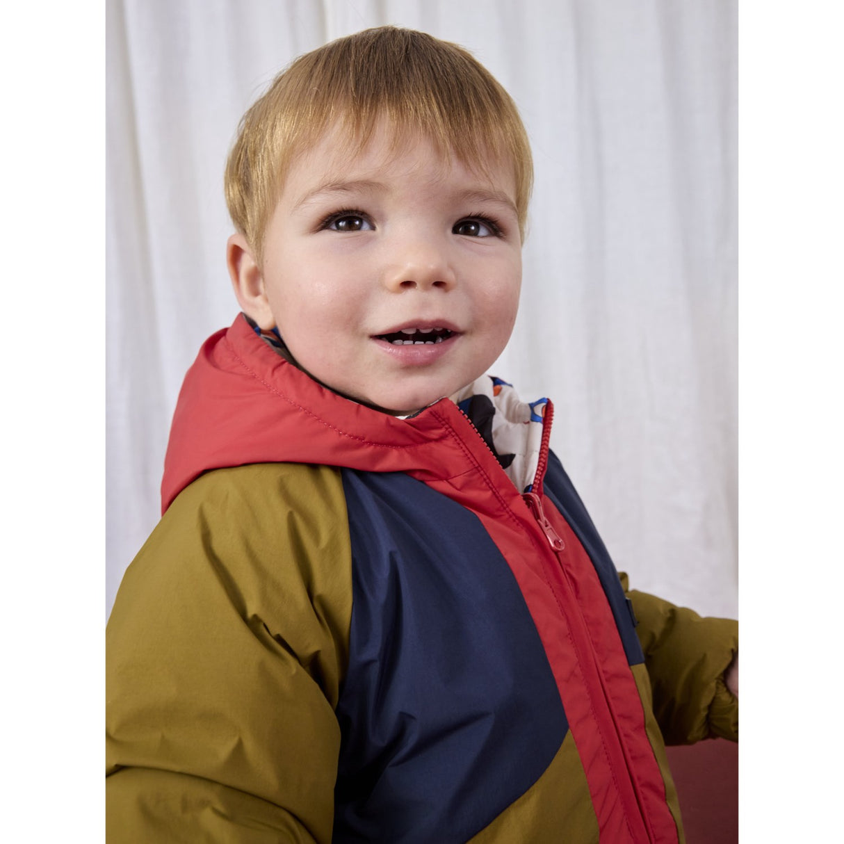Bobo Choses Multicolor Doggy Mate All Over Reversible Jacket