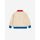 Bobo Choses Offwhite Bobo Choo Choo Color Block Cardigan
