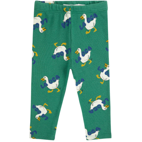 Bobo Choses Green La Oca All Over Leggings