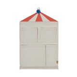 OYOY Clay/Red Circus Wall Storage 1