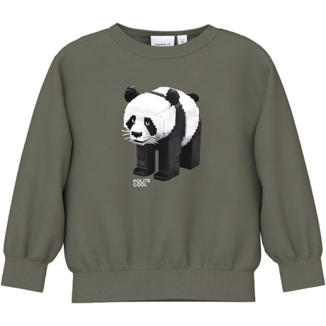 Name It Dusty Olive Nmmsigurt Ls Nreg Swe Bru