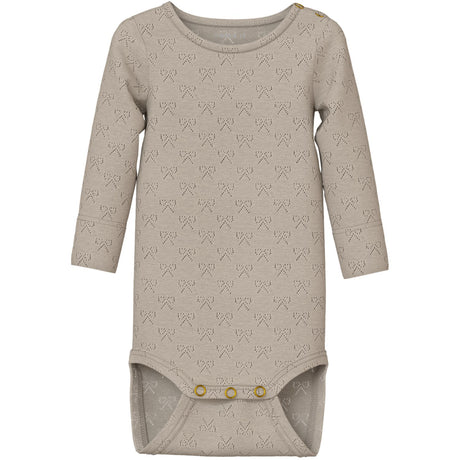 Name It Feather Gray Nbfsif Ls Slim Body