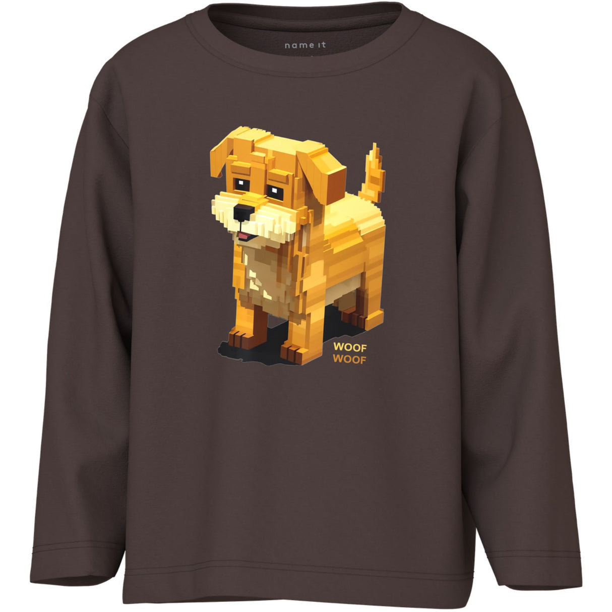 Name It Seal Brown Nmmsalan Ls Nreg Top