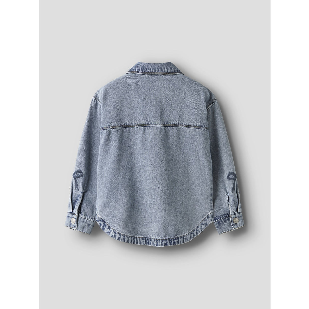 Name It Medium Blue Denim Nkfgloria Dnm Emb Jacket 7511-Za T
