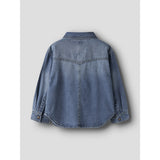 Name It Medium Blue Denim Nmmblue Oz Dnm Ls Shirt 6677-Ov B