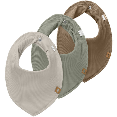 Name It Pumice Stone Nbmyasim 3P Rib Scarf Bib