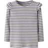 Name It Lavender Gray Cloud Dancer Nmftaias Ls Slim Top