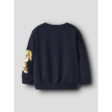 Name It Navy Blazer Nmmjeep Paw Nreg Sweat Bru Noos Cplg