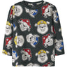 Name It Urban Chic AOP Nmmjorgen Paw Ls Nreg Top Cplg