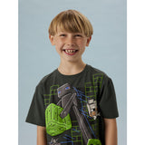 Name It Urban Chic Nkmjuke Minecraft Ss Nreg Top Box Bfu