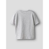Name It Light Grey Melange Nmfbelina Ss Nreg Top Pb