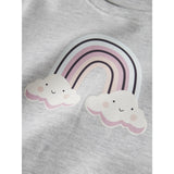 Name It Light Grey Melange Nmfbissine Ls Nreg Swe Unb Box Pb