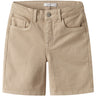 Name It Irish Cream Nkmryan Straight Twi Shorts 1081-Bk Noos