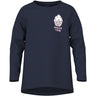 Name It Navy Blazer Snack Time Nmfviolet Ls Loose Top