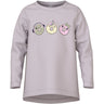 Name It Lilac Marble Donuts Nmfviolet Ls Loose Top
