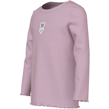 Name It Dawn Pink Tulip Nmfvemma Ls Slim Top
