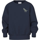 Name It Navy Blazer Dino Nmmvallen Ls Nreg Sweat Bru