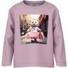 Name It Dawn Pink Shopping Bear Nmfvotea Ls Nreg Top