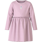 Name It Dawn Pink Tulip Nmfvemma Ls Dress