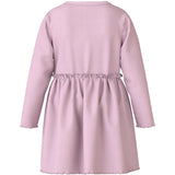 Name It Dawn Pink Tulip Nmfvemma Ls Dress