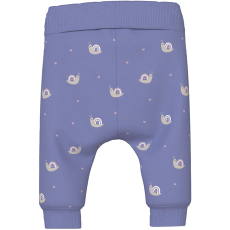 Name It Lavender Violet Snail Nbfvimone Sweat Pants Box Bru