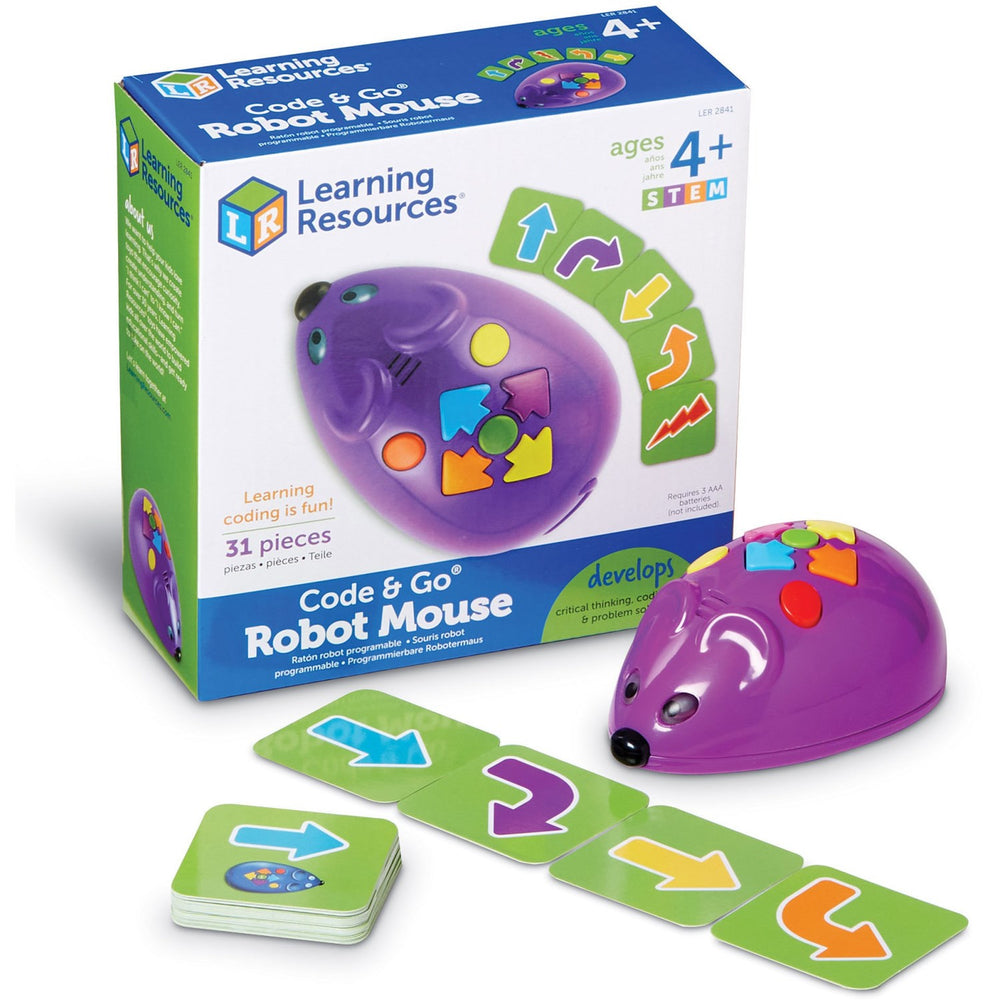 Time 4 Learning Mouse Buy Learning Resources® Code & Go® Robot Mouse | Luksusbaby