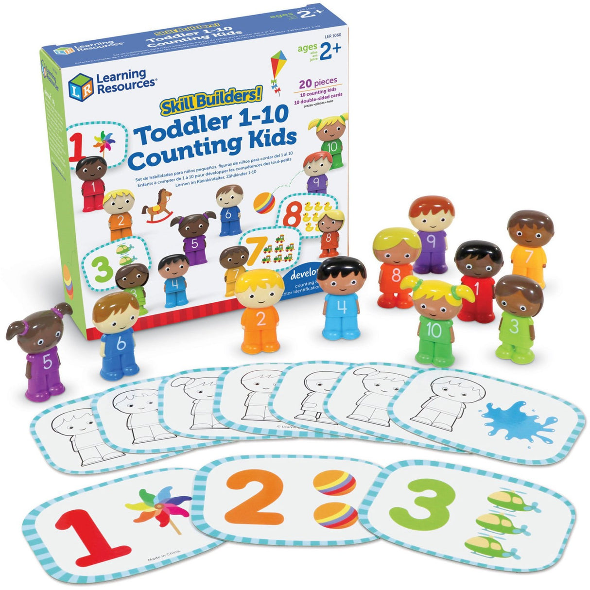 Learning Resources® Skill Builders! Toddler 1-10 Counting Kids