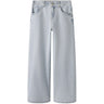 Name It Light Blue Bleached Denim Nkfbella Skater Xwide Jeans 3111-Za Noos