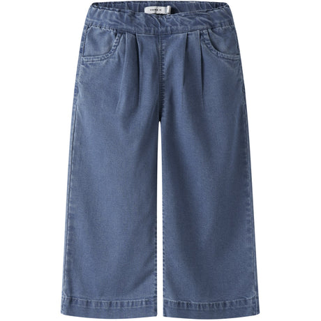 Name It Medium Blue Denim Nmfbella Wide Pull Up Jeans 2533-Yb T