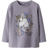 Name It Lavender Gray Nmftulinea Ls Top