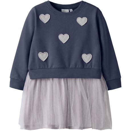 Name It Navy Blazer Nmfbianja Sweat Dress Bru