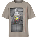 Name It Vintage Khaki Tennis Nkmvoto Ss Nreg Top
