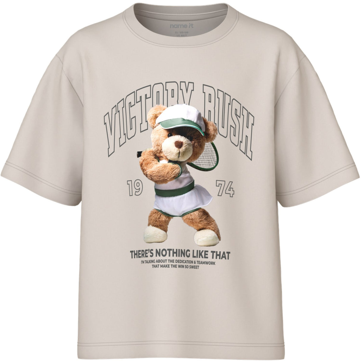 Name It Pumice Stone Teddy Tennis Nkfvotea Ss Nreg Top