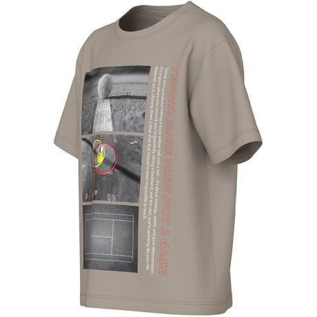 Name It Vintage Khaki Tennis Nkmvoto Ss Nreg Top