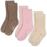 Konges Sløjd Rose Mix 3 Pack Rib Socks
