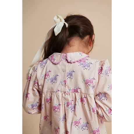 COPENHAGEN COLORS Unicorn Comb Unicorn Blouse W. Collar