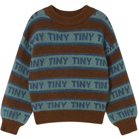 TinyCottons Dark Brown Tiny Sweater