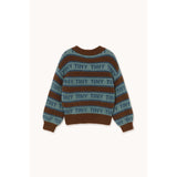 TinyCottons Dark Brown Tiny Sweater