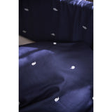 FILIBABBA Midnight Bed Linen Gots - Embroidered Christian The Whale