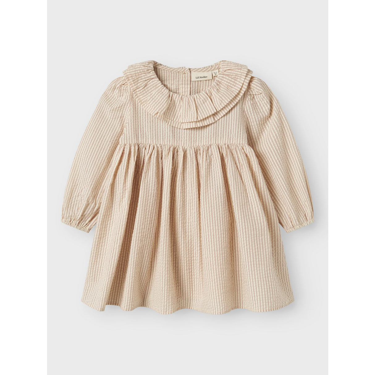 Lil'Atelier Turtledove Nmflucia Ls Dress Lil