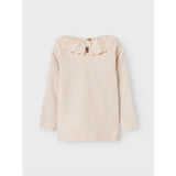 Lil'Atelier Silver Peony Nmfkira Ls Slim Top Lil