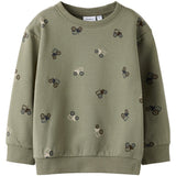 Name It Dusty Olive Nmmnivano Ls Nreg Swe Bru