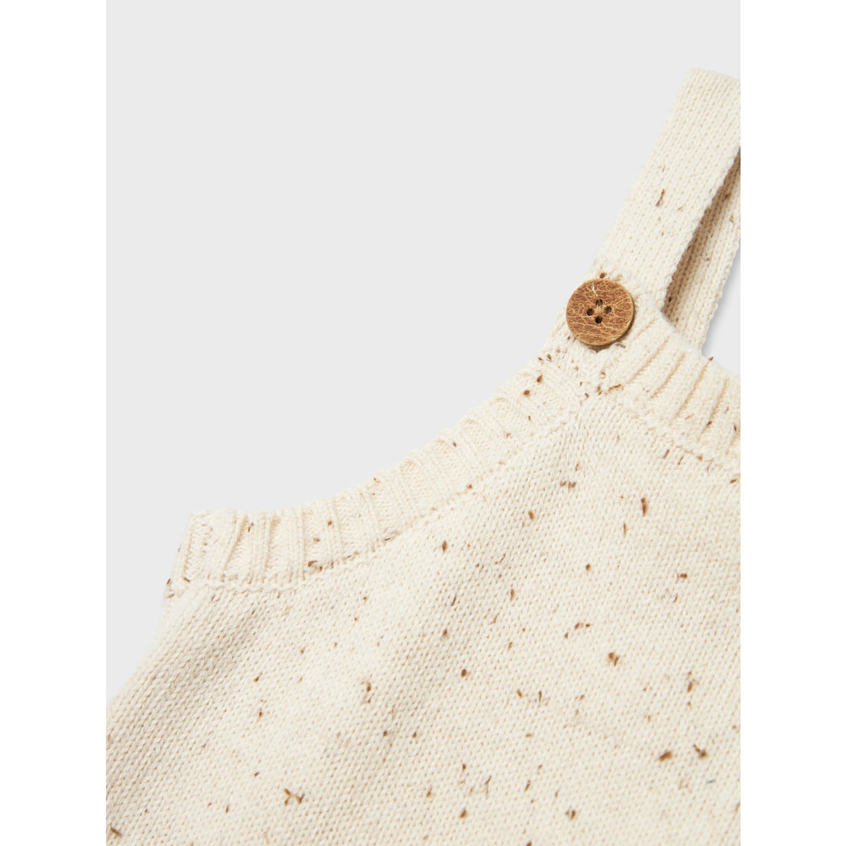 Lil'Atelier Turtledove Nbmgalto Fig Knit Overall Lil