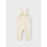 Lil'Atelier Turtledove Nbmgalto Fig Knit Overall Lil