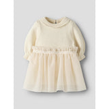 Lil'Atelier Pistachio Shell Nbfsarina Ls Knit Body Dress Lil