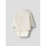 Lil'Atelier Turtledove Sepia Tint Nbmfelixo Ls Body Shirt Lil